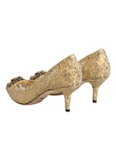 Gold Taormina Lace DEVOTION Pumps Shoes