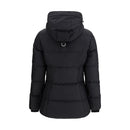 Black Recycled Polyester Coat