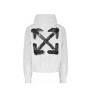 White Cotton Sweatshirt