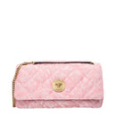 Pink Fabric Shoulder Bag