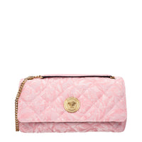 Pink Fabric Shoulder Bag
