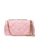 Pink Fabric Shoulder Bag