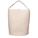 Beige Leather Handbag