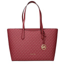Red Fabric Shoulder Bag