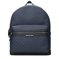 Blue Fabric Backpack