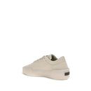 Beige Rubber Athletic Sneakers
