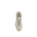 Beige Rubber Athletic Sneakers