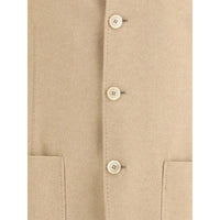 Beige Cashmere Coat