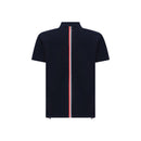 Blue Cotton Polo Shirt