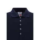 Blue Cotton Polo Shirt