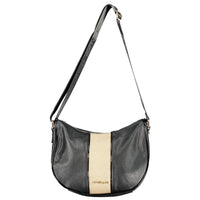 Black PVC Women Handbag
