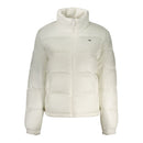 White Polyester Women's Jacket