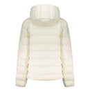 White Polyester Women's Jacket