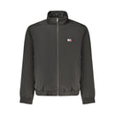 Black Polyester Men's Jacket