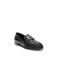 Black Calf Leather Bos Taurus Slip-On Loafers