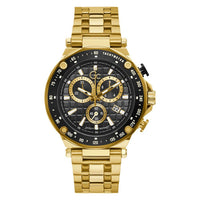 Gold Stainless Steel Sport Watch