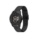 Black Stainless Steel Dress Watch