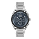 Gray Stainless Steel Dress Watch