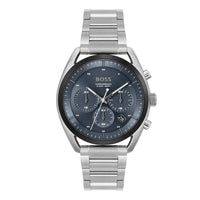 Gray Stainless Steel Dress Watch