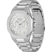 Gray Stainless Steel Dress Watch