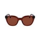 Brown Injected Sunglasses
