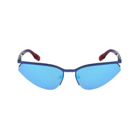 Blue Metal Sunglasses