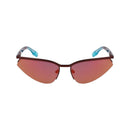 Blue Metal Sunglasses