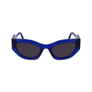 Blue Injected Sunglasses