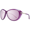 Purple Polyamide Sunglasses