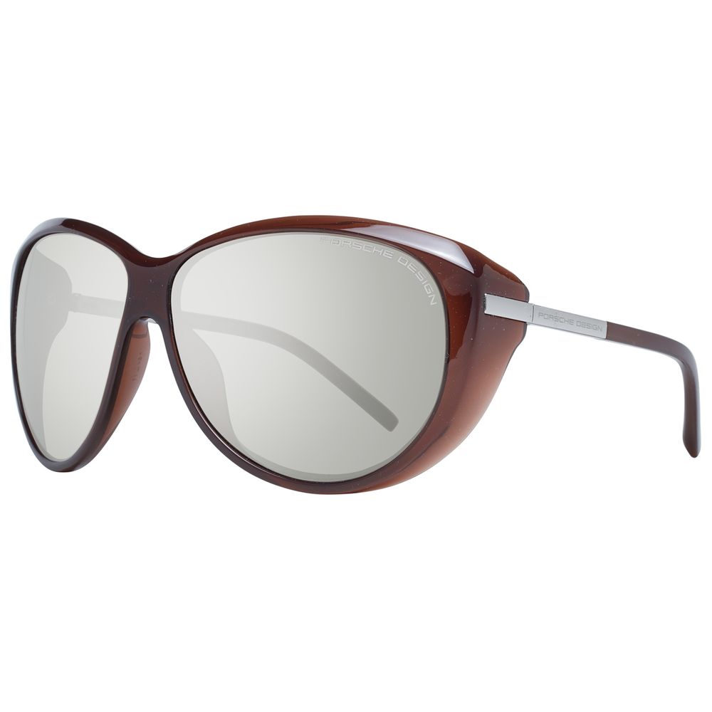 Brown Polyamide Sunglasses
