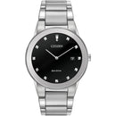 Gray Stainless Steel Dress Watch
