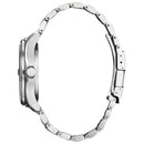 Gray Stainless Steel Dress Watch