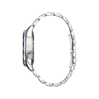 Gray Stainless Steel Dress Watch