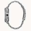 Gray Stainless Steel Bracelet Watch