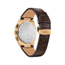Brown Leather Dress Watch