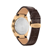 Brown Leather Dress Watch