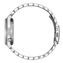 Gray Stainless Steel Dress Watch