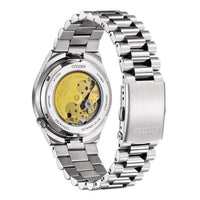 Gray Stainless Steel Dress Watch