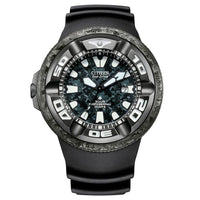 Black Rubber Sport Watch