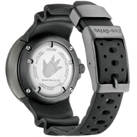 Black Rubber Sport Watch
