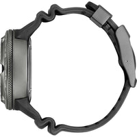Black Rubber Sport Watch
