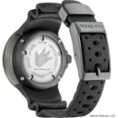 Black Rubber Sport Watch