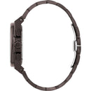 Gray Stainless Steel Dress Watch