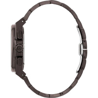 Gray Stainless Steel Dress Watch