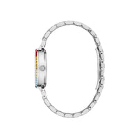 Gray Stainless Steel Dress Watch