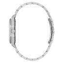 Gray Stainless Steel Dress Watch