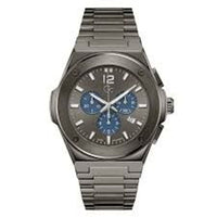Gray Stainless Steel Dress Watch