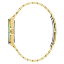 Gold Stainless Steel Dress Watch