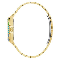 Gold Stainless Steel Dress Watch
