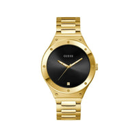 Gold Stainless Steel Dress Watch